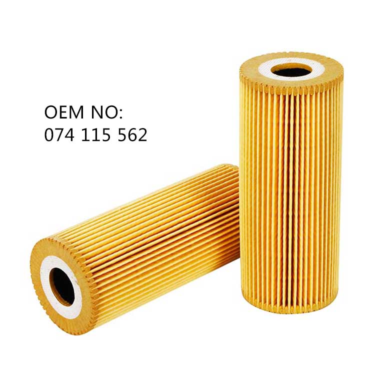 074115562 HU7262x OX143D Oil Filter Element for Volkswagen