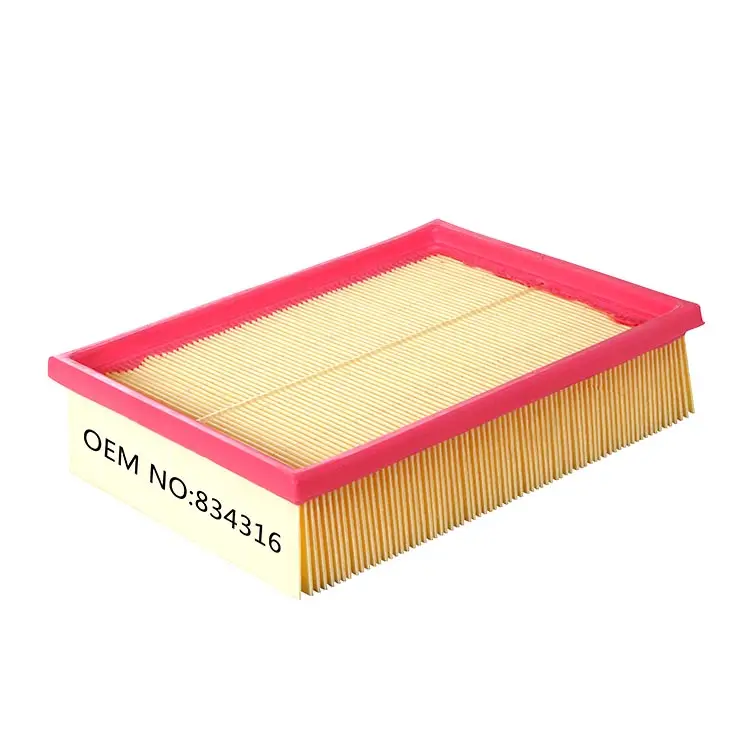 834316, 834323 Car Air Flow Filter China Factory