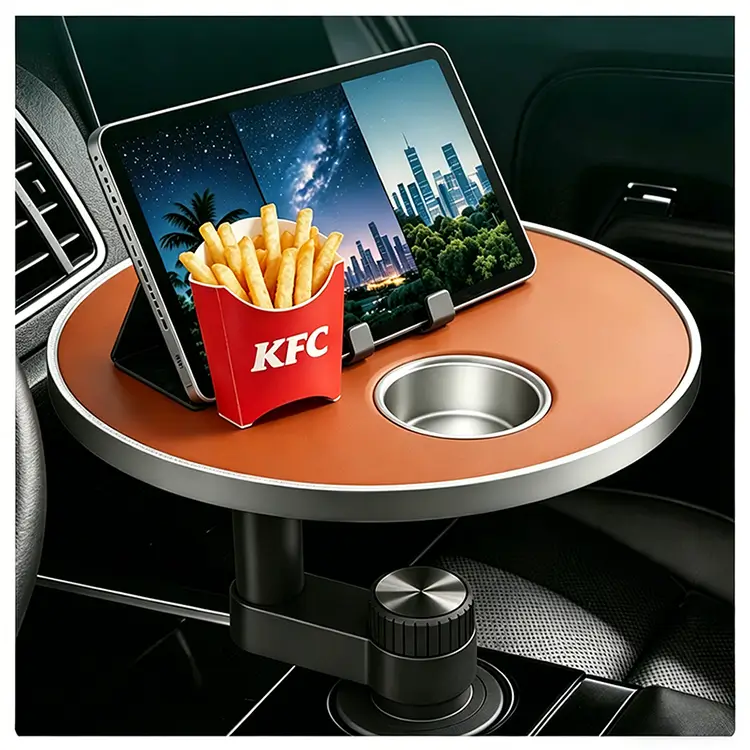 Wholesale Car Swivel Tray Car Cup Holder Tray Supplier