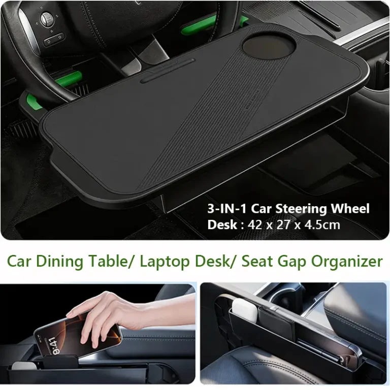 auto steering wheel desk with Seat Gap Organizer - Buket