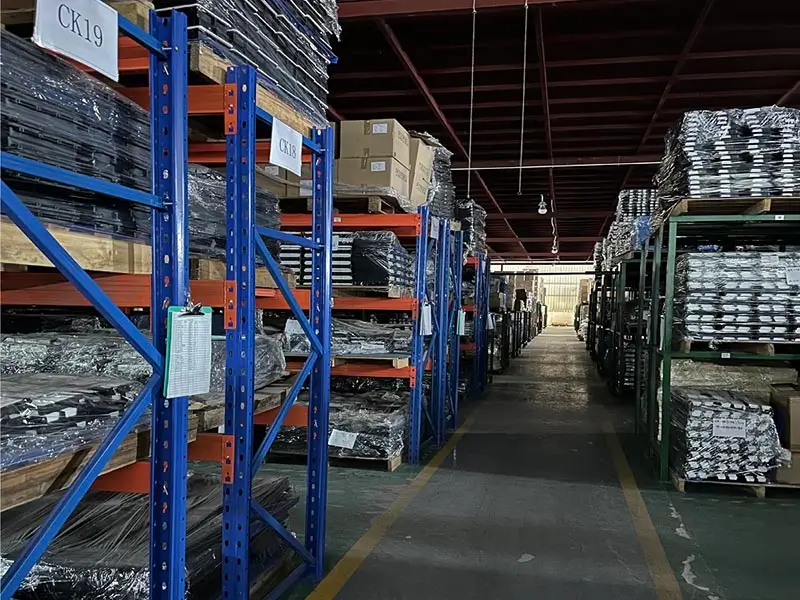 PP material warehouse of auto air filter - Buket Auto Parts Co., Ltd